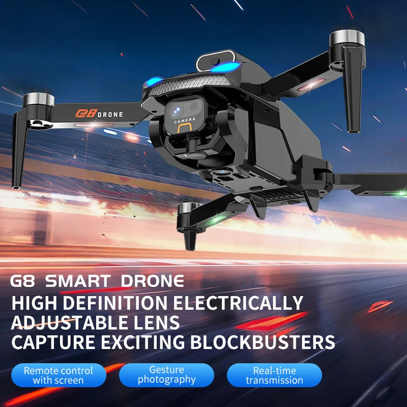 Original G8 GPS Foldable Drone - огляд і ціна Fpv Brushless Rc Drone 4K