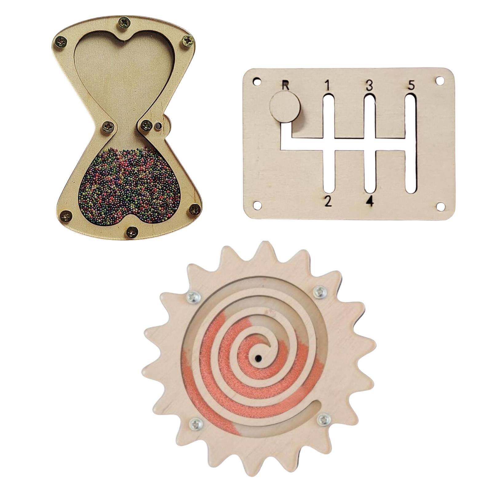 Montessori Busy Board Accessor - огляд і ціна Montessori Wooden Busy Board Toddler