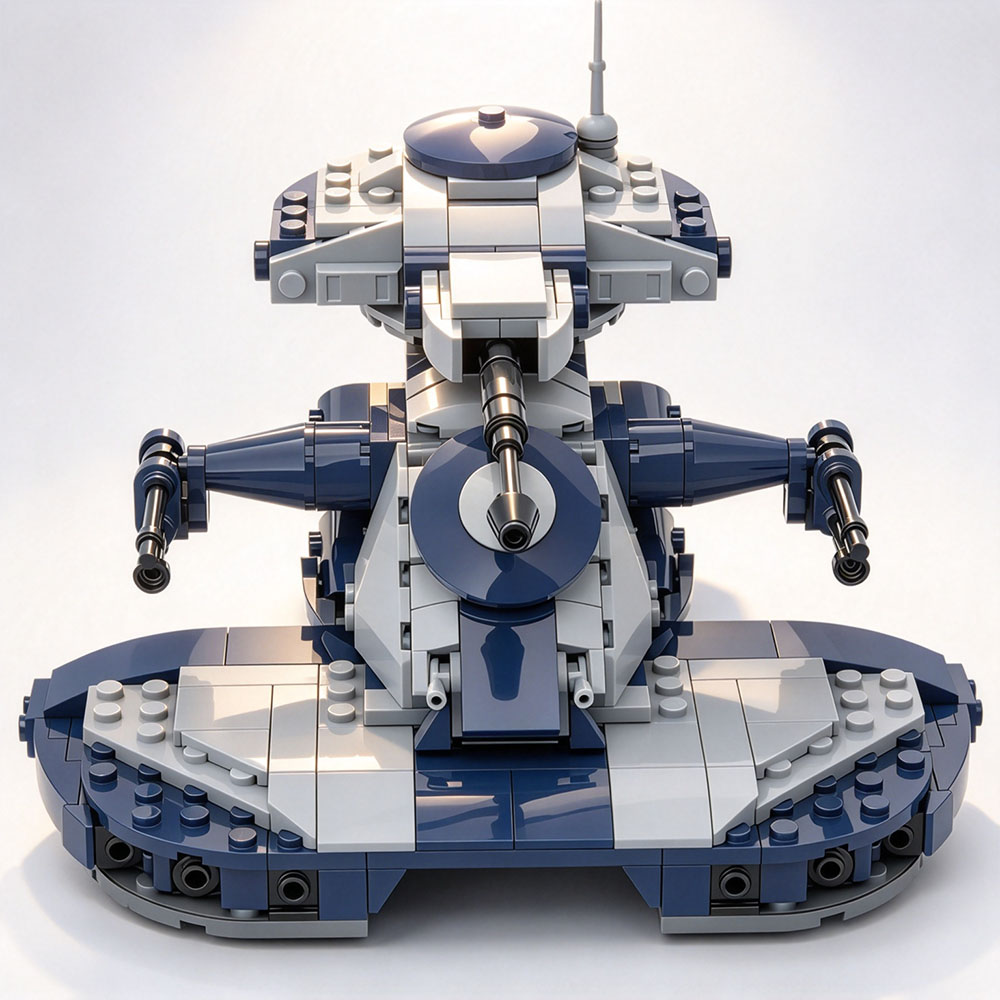 MOC Classic Star Movie Accesso - огляд і ціна Lego Compatible Military Tank