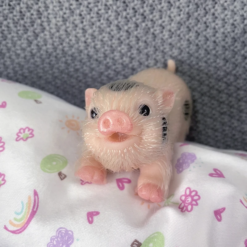 5Inch Smile Face Reborn Pig Do - огляд і ціна Reborn Baby Doll Silicone Realistic