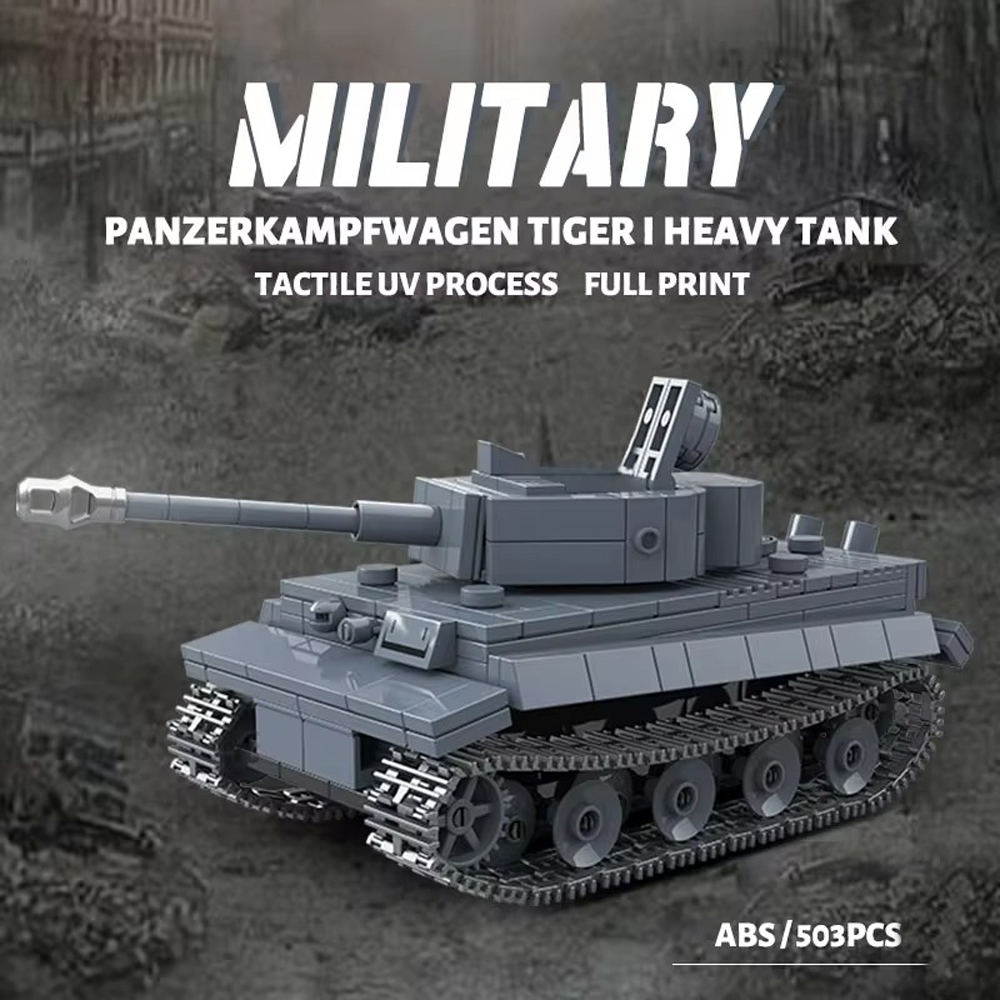 Military Series Panzer Tiger I - огляд і ціна Lego Compatible Military Tank