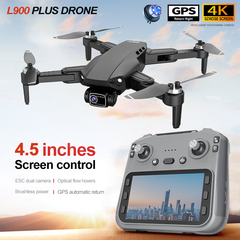 L900 PLUS GPS Drone 4K Profess - огляд і ціна Fpv Brushless Rc Drone 4K