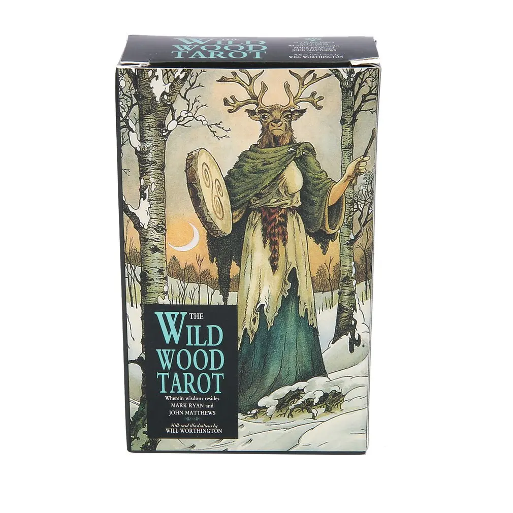 The Wild Wood Tarot Cards A 78 - огляд і ціна Tarot Cards Deck With Guidebook