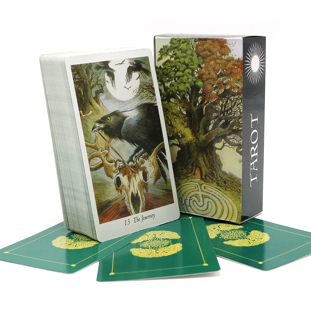 The Wild Wood Tarot Cards A 78 - огляд і ціна Tarot Cards Deck With Guidebook