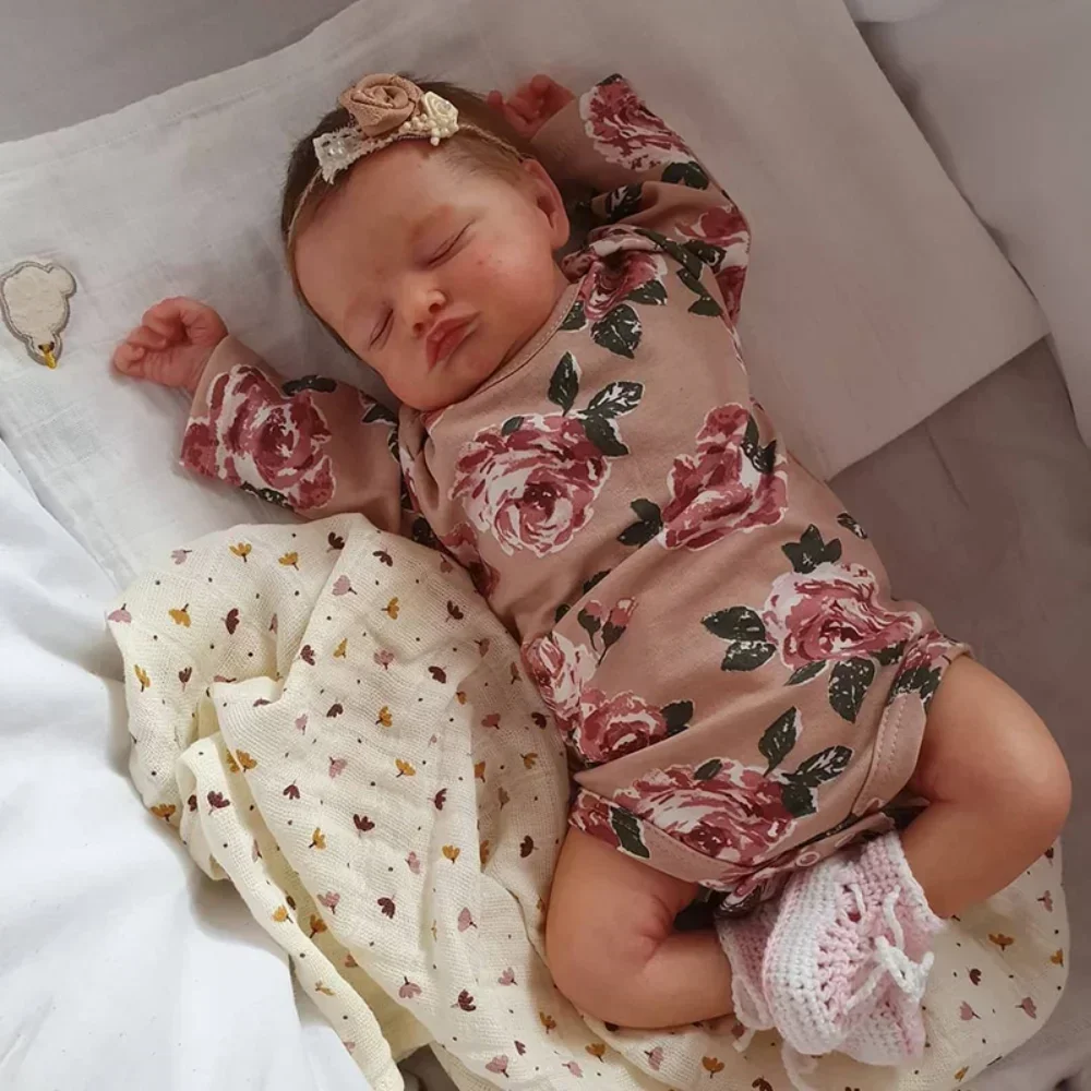 49CM Full Body Vinyl Silicone  - огляд і ціна Reborn Baby Doll Silicone Realistic