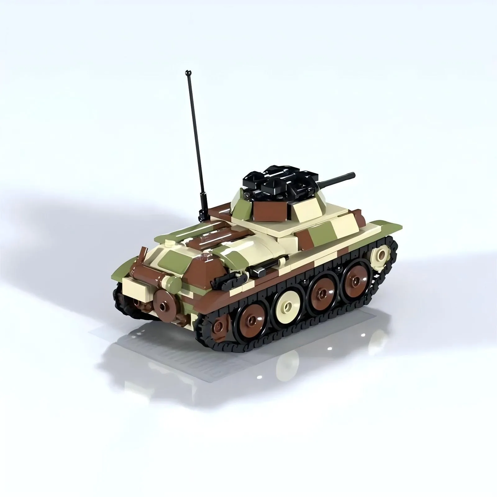 High-Tech Equipment Infantry F - огляд і ціна Lego Compatible Military Tank