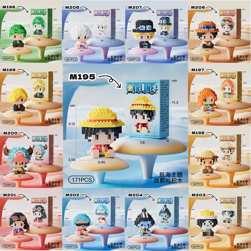 ONE PIECE 3D Anime Model Sun G - огляд і ціна Building Blocks