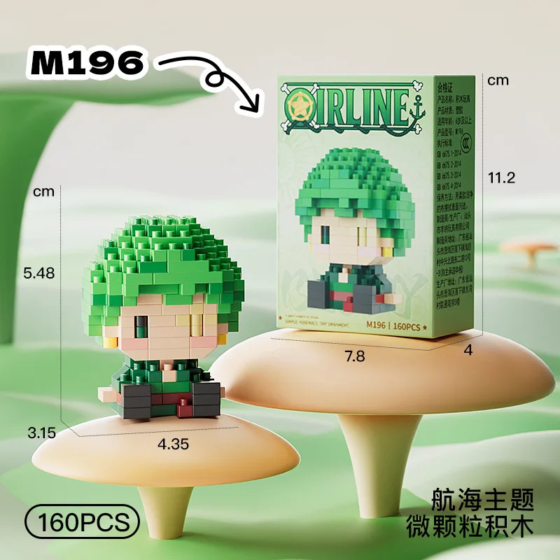 ONE PIECE 3D Anime Model Sun G - огляд і ціна Building Blocks